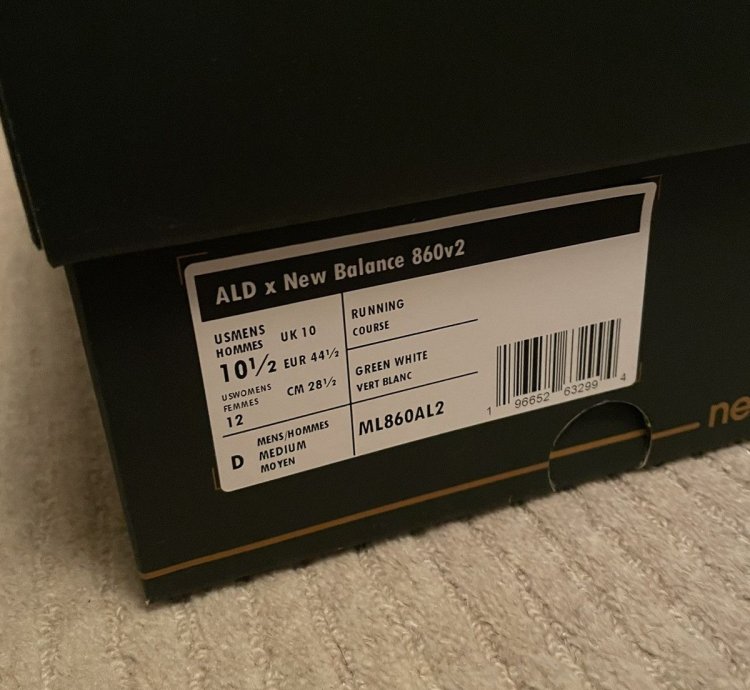 Aime Leon Dore Nb 860v2 Green Nib
