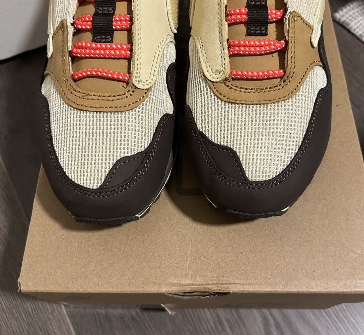2022 Nike Travis Scott Baroque Brown Air Max 1 Sz 8m