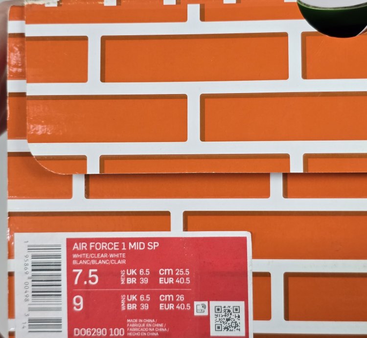 2022 Off-white Air Force 1 Mid White