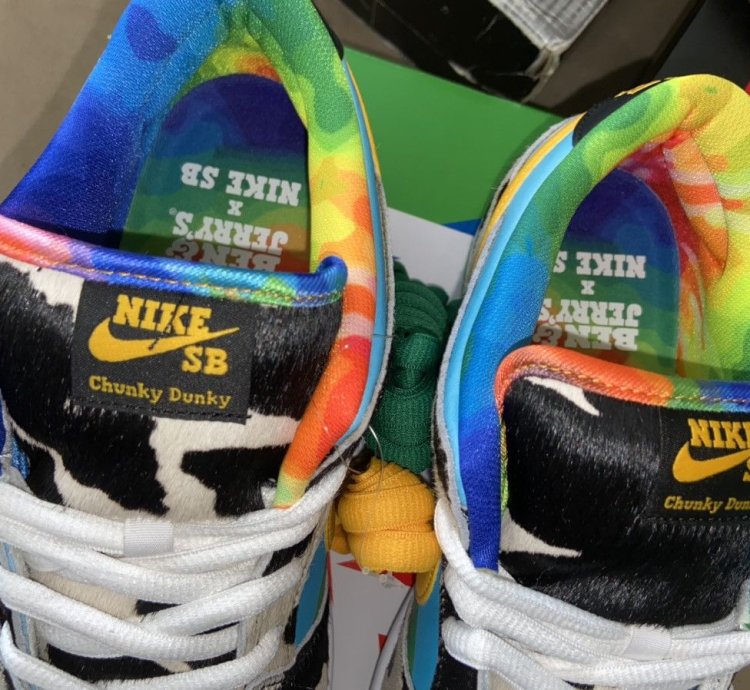 Nike Sb Dunk Low Ben Jerry Chunky Dunky Ds Sz11 Snkrs