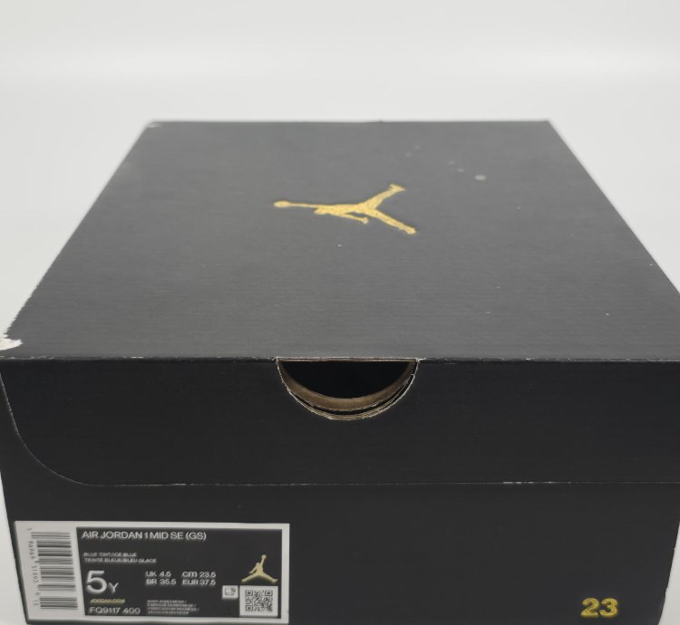 2023 Air Jordan 1 Mid Se Gs Glitter Swoosh