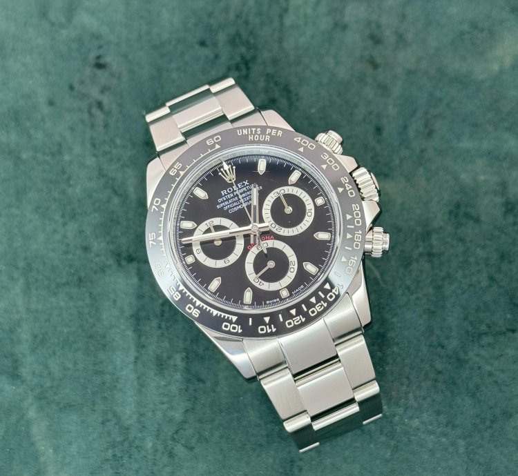 Rolex Daytona Ref 116500ln 2020 Black Dial 40mm Box Papers Unworn