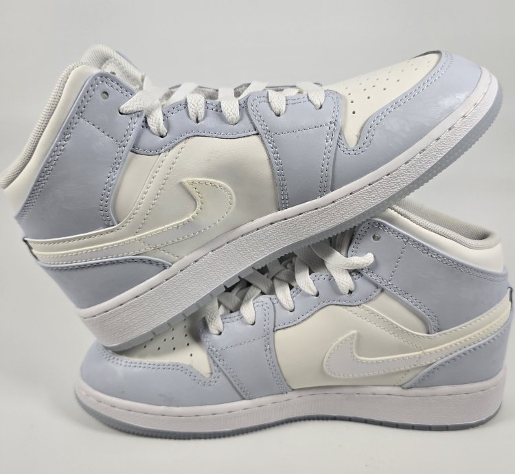 2023 Air Jordan 1 Mid Se Gs Glitter Swoosh