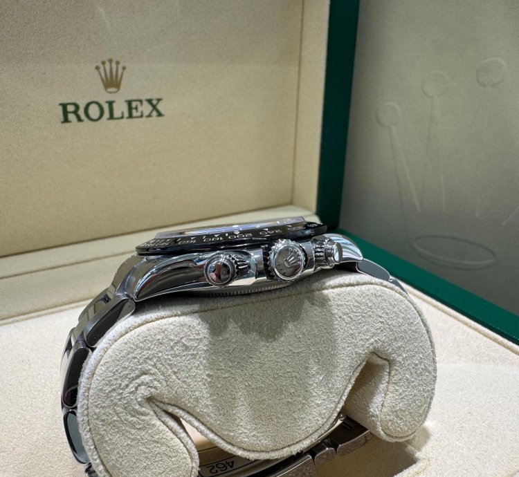 Rolex Daytona Ref 116500ln 2020 Black Dial 40mm Box Papers Unworn