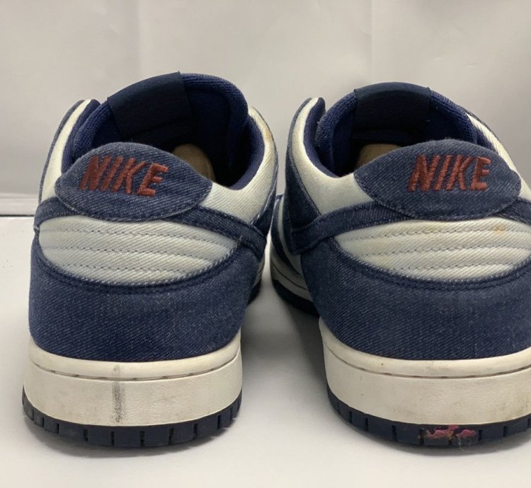 Nike Sb Dunk Low Binary Blue Denim Size 14
