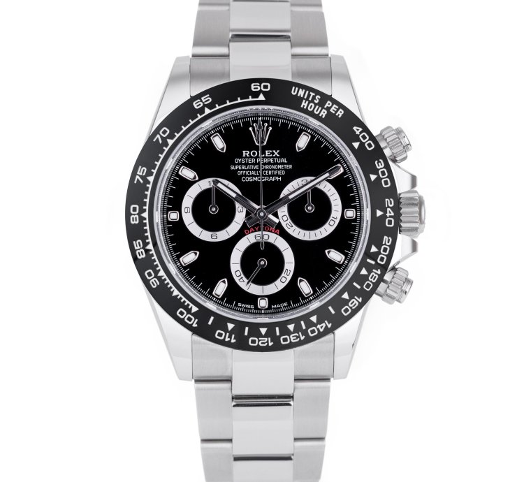 Rolex Daytona Ref 116500ln Black Dial Stainless Steel Box And Papers 2023