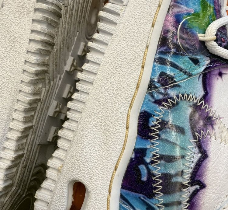 2023 Nike Air Force 1 Mid Off-white Graffiti