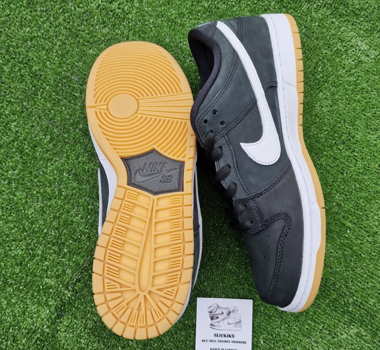 Nike Sb Dunk Low Black Gum Uk 10 Us 11