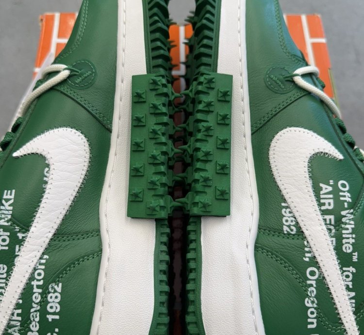 2023 Nike Air Force 1 Mid Off-white Pine Green
