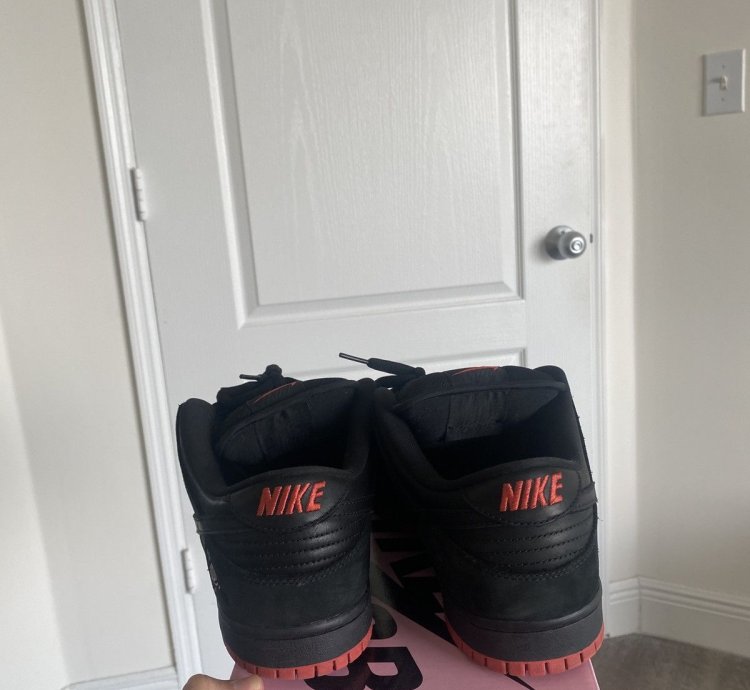 Nike Sb Dunk Low Black Pigeon