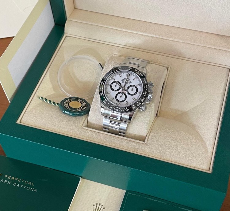 Rolex Daytona Ref 116500ln White Dial - New 2021