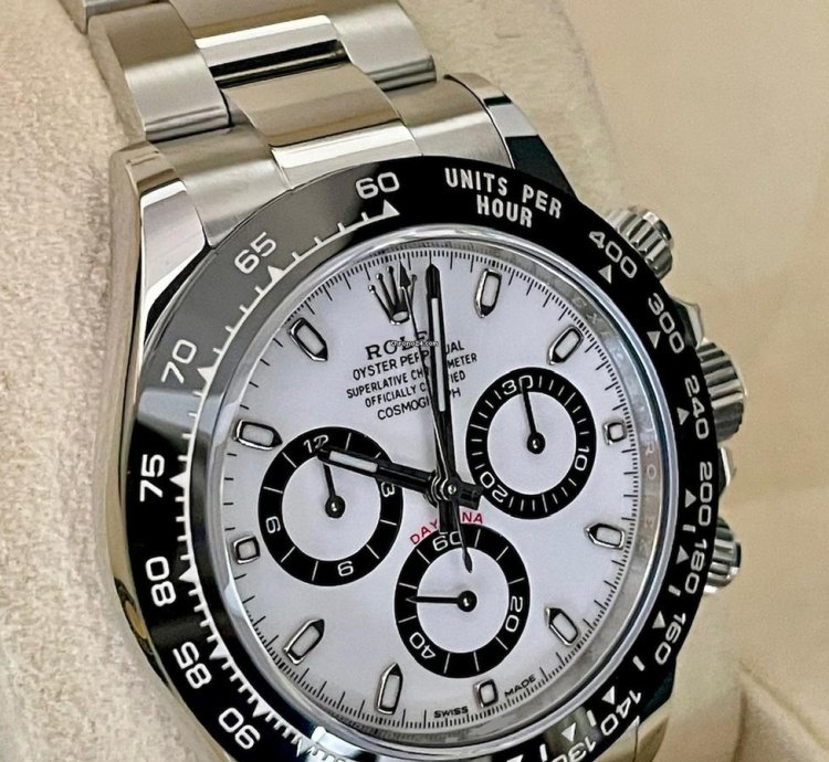 Rolex Daytona Ref 116500ln White Dial - New 2021