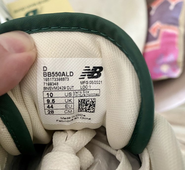 Aime Leon Dore New Balance 550 Evergreen Size 10