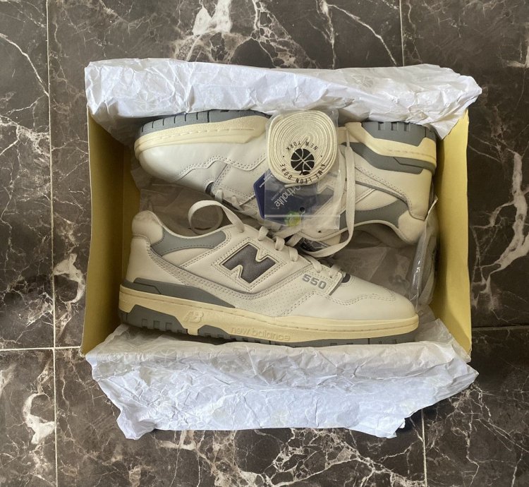 Aime Leon Dore New Balance 550 Grey