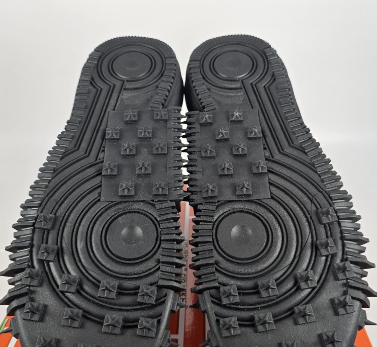 2023 Off-white Air Force 1 Mid Sp Leather Grim Reaper