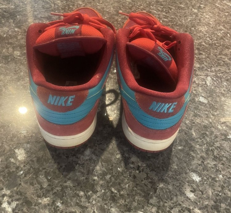 Nike Sb Dunk Low Brickhouse Turbo Green Team Red