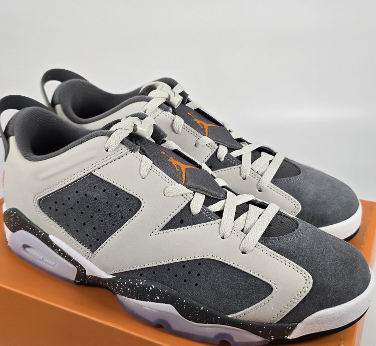 2023 Paris Saint-germain Air Jordan 6 Retro Low Iron Grey
