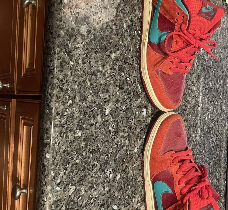 Nike Sb Dunk Low Brickhouse Turbo Green Team Red
