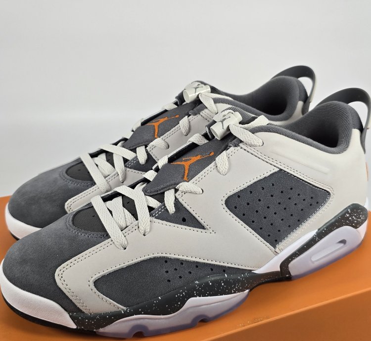 2023 Paris Saint-germain Air Jordan 6 Retro Low Iron Grey