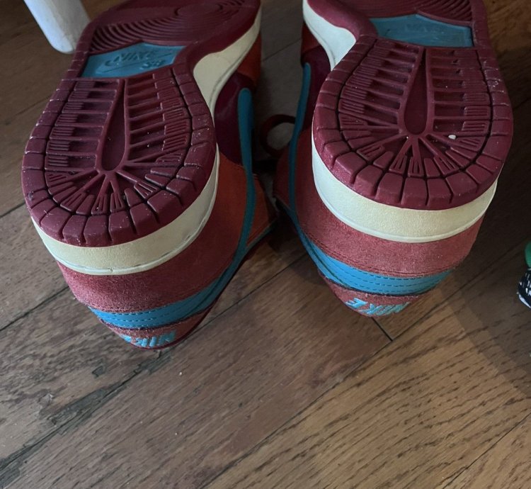 Nike Sb Dunk Low Brickhouse Turbo Green Team Red