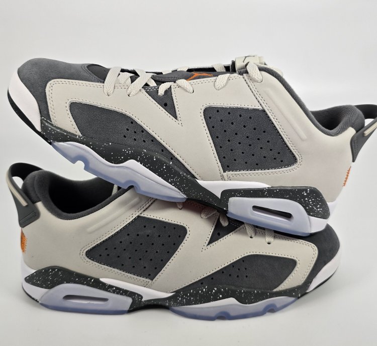 2023 Paris Saint-germain Air Jordan 6 Retro Low Iron Grey