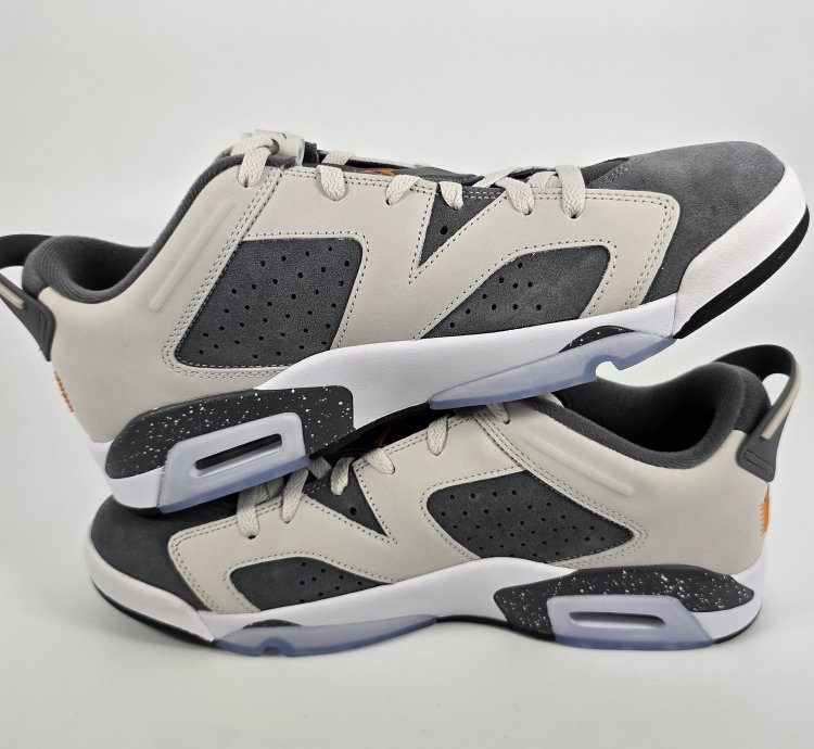 2023 Paris Saint-germain Air Jordan 6 Retro Low Iron Grey