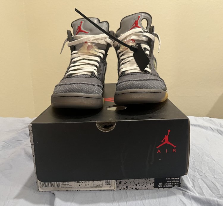Jordan 5 Retro Muslin Sp Off-white