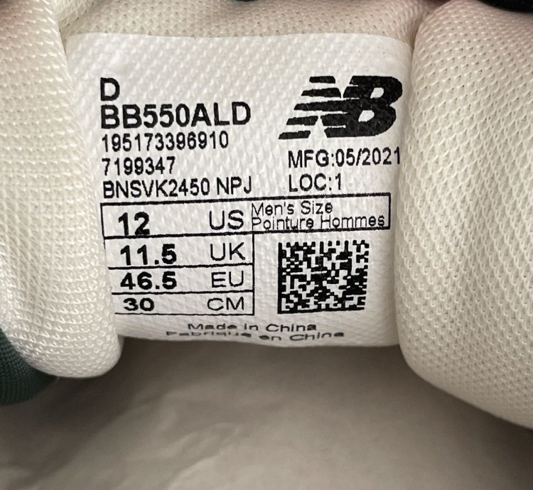 Aime Leon Dore New Balance 550 Size 12 Ds