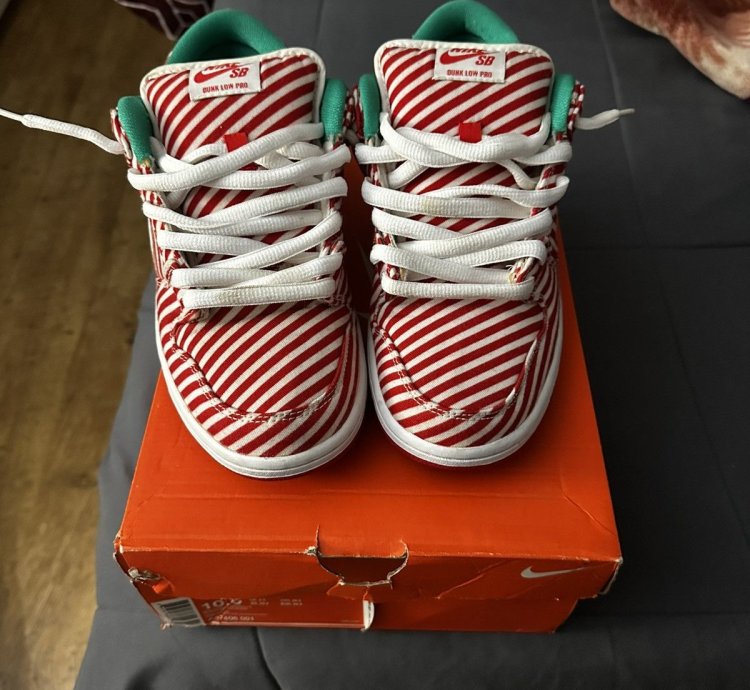 Nike Sb Dunk Low Candy Cane
