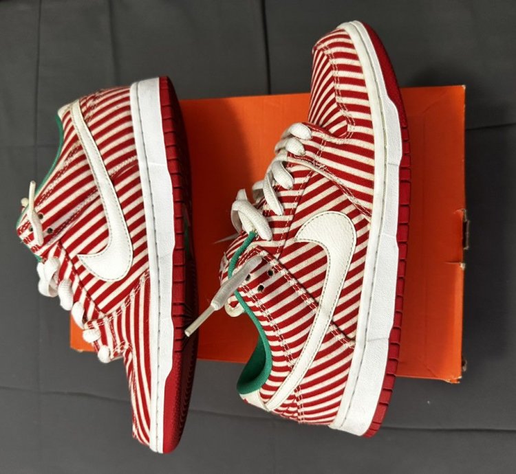 Nike Sb Dunk Low Candy Cane
