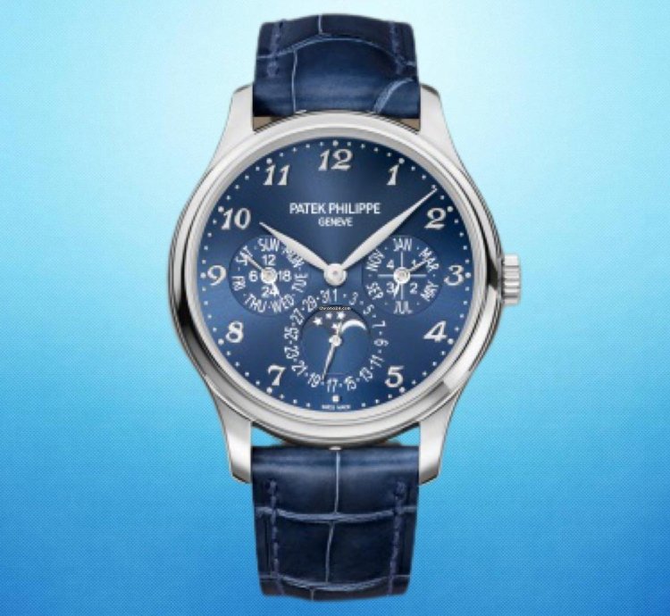 Patek Philippe Perpetual Calendar 5327g-001 Blue Perpetual Calendar