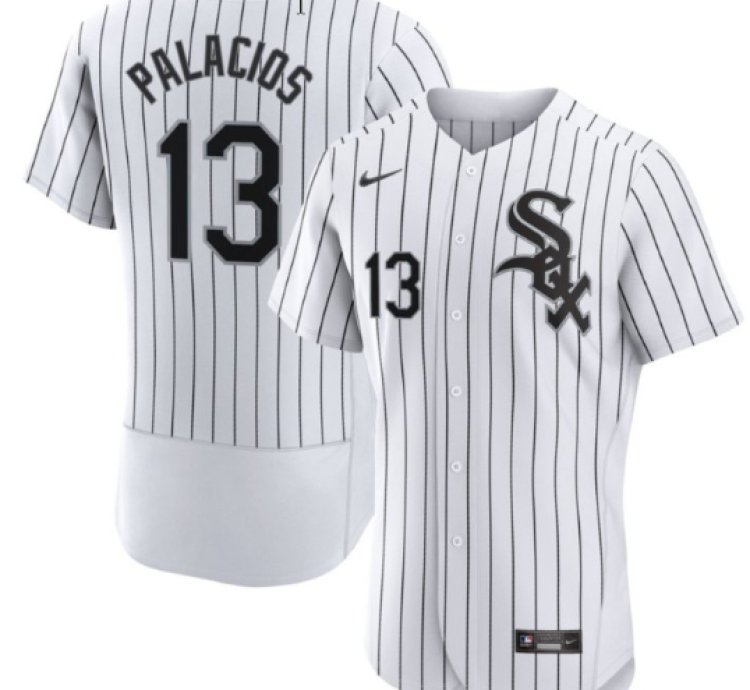 Palacios 13 Chicago White Sox White Jersey - All Stitched