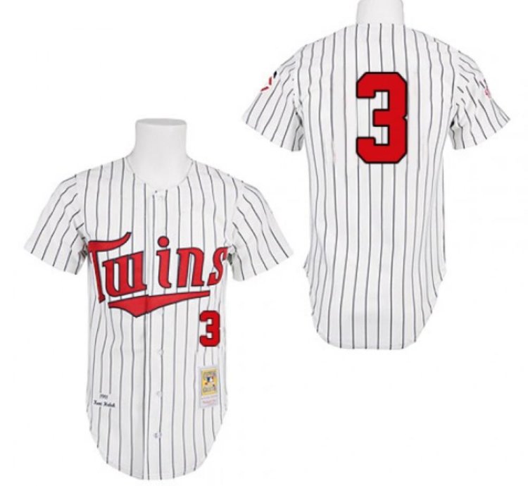 Minnesota Twins Harmon Killebrew White 1991 Throwback Jersey