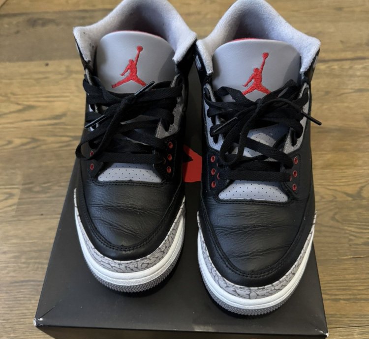 2024 Air Jordan 3 Black Cement