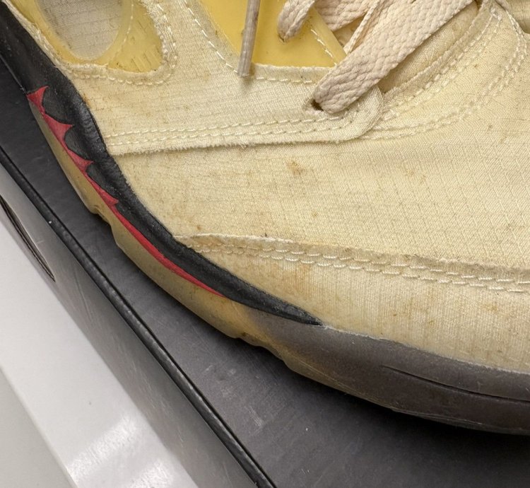 Jordan 5 Retro Off White Sail