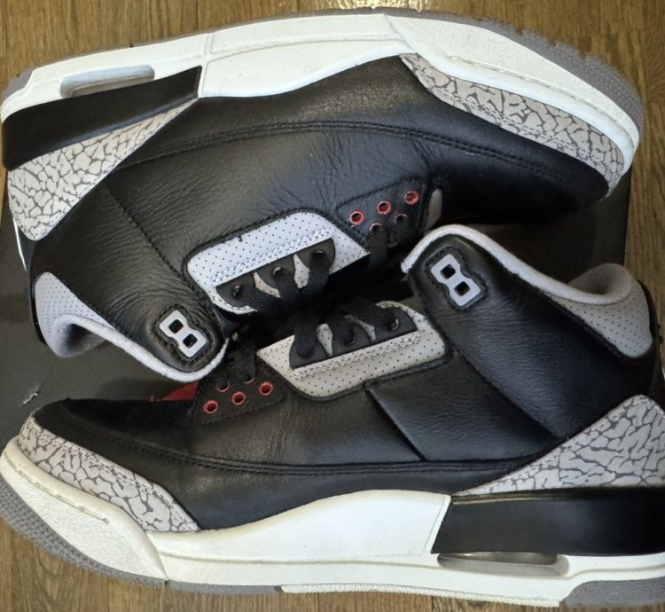 2024 Air Jordan 3 Black Cement