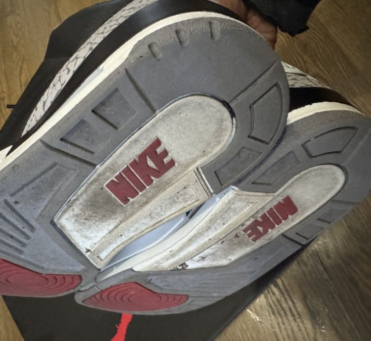 2024 Air Jordan 3 Black Cement