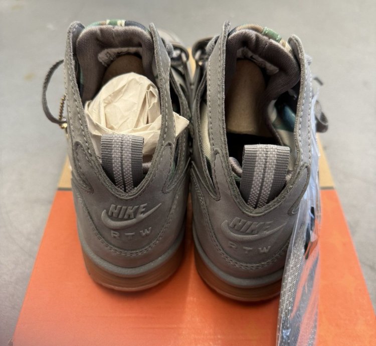 2024 Nike Air Trainer Huarache Corteiz Gully Grey