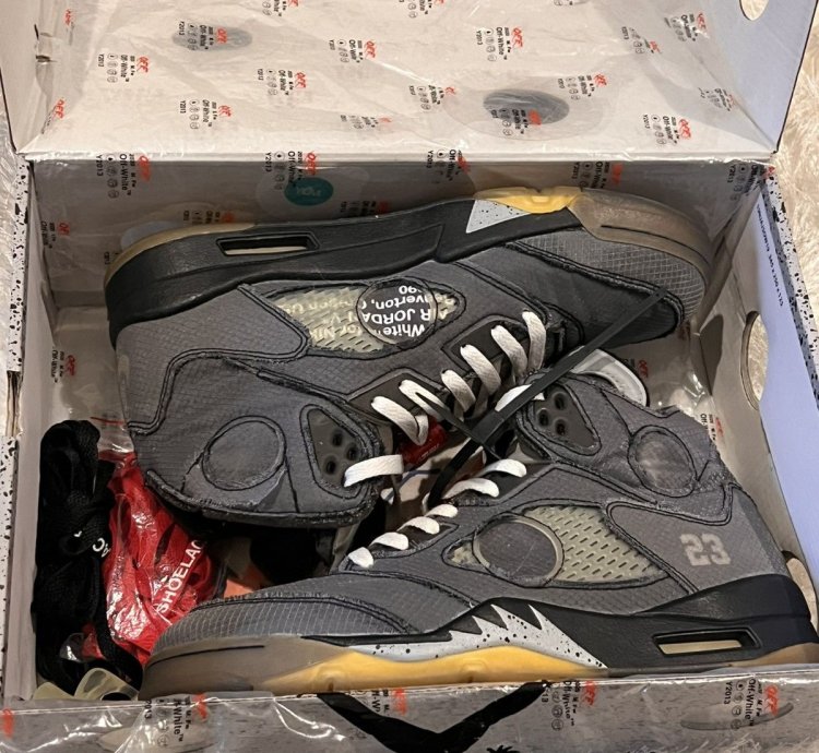 Jordan 5 Retro Off-white Muslin