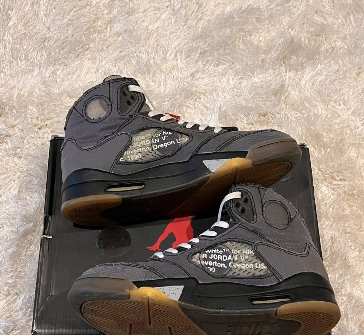 Jordan 5 Retro Off-white Muslin