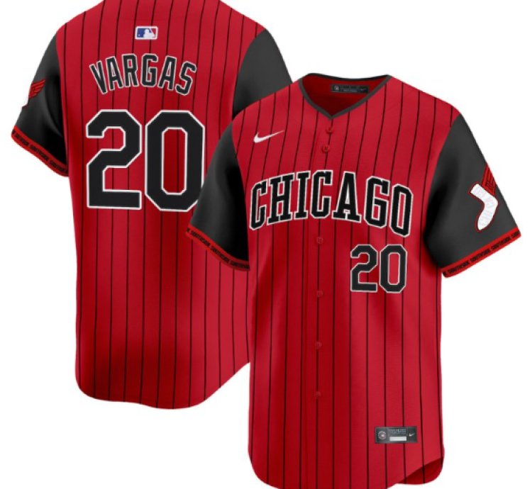 Miguel Vargas Jersey 20 Chicago White Sox 2025 City Connect Vapor Premier Limited Stitched