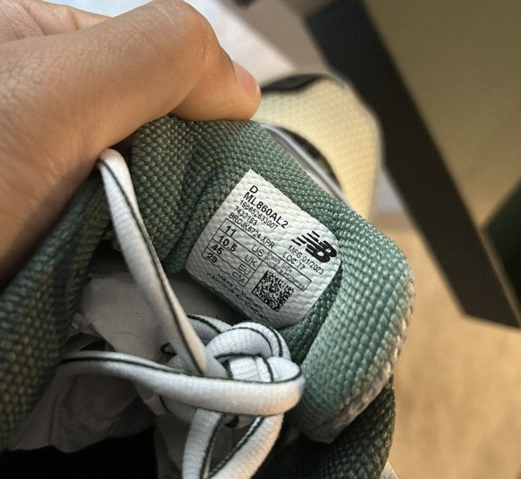 Aime Leon Dore New Balance 860 V2 Size 11 Green