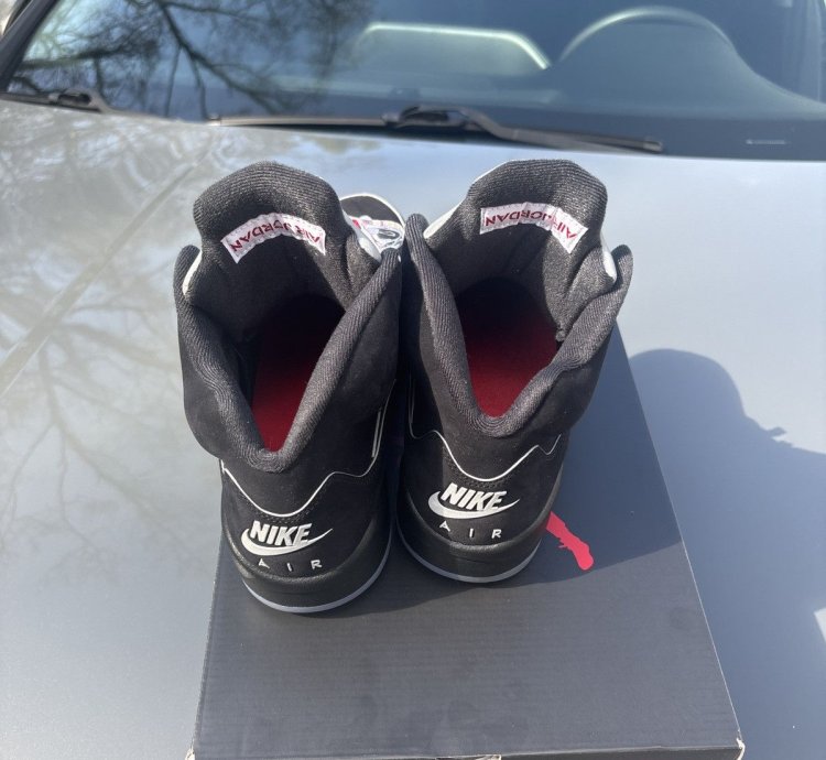 Jordan 5 Retro Og Black Metallic Reimagined