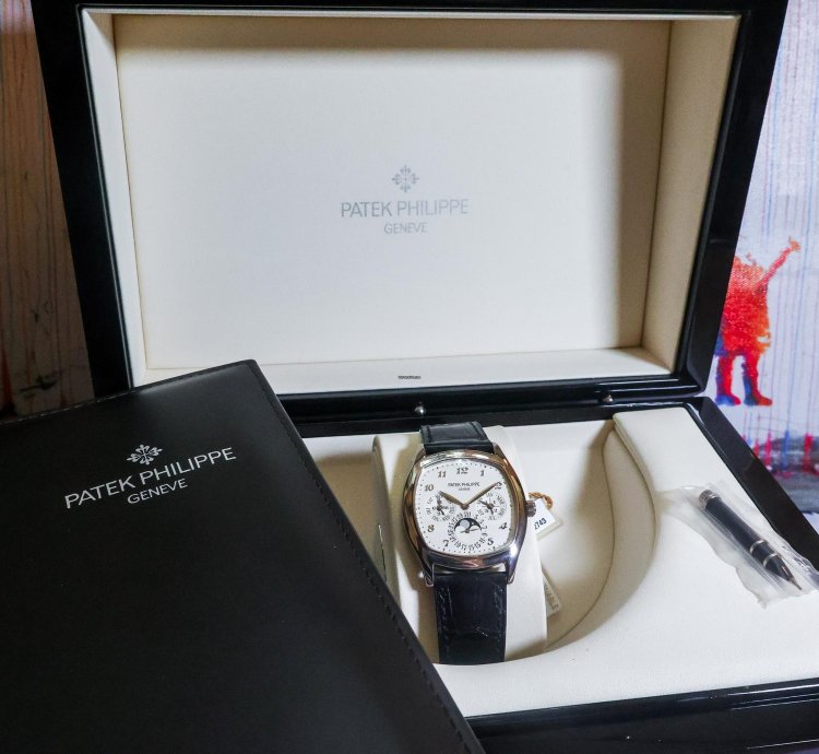 Patek Philippe Perpetual Calendar 5940g-001 2019 Grand Complications 37mm 18k Wg Full Set