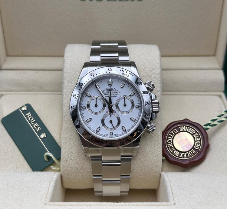 Rolex Daytona Ref 116520 - Full Stickers - Nos - Aph Dial - 2014 - Lc100 - Fullset - Chromali