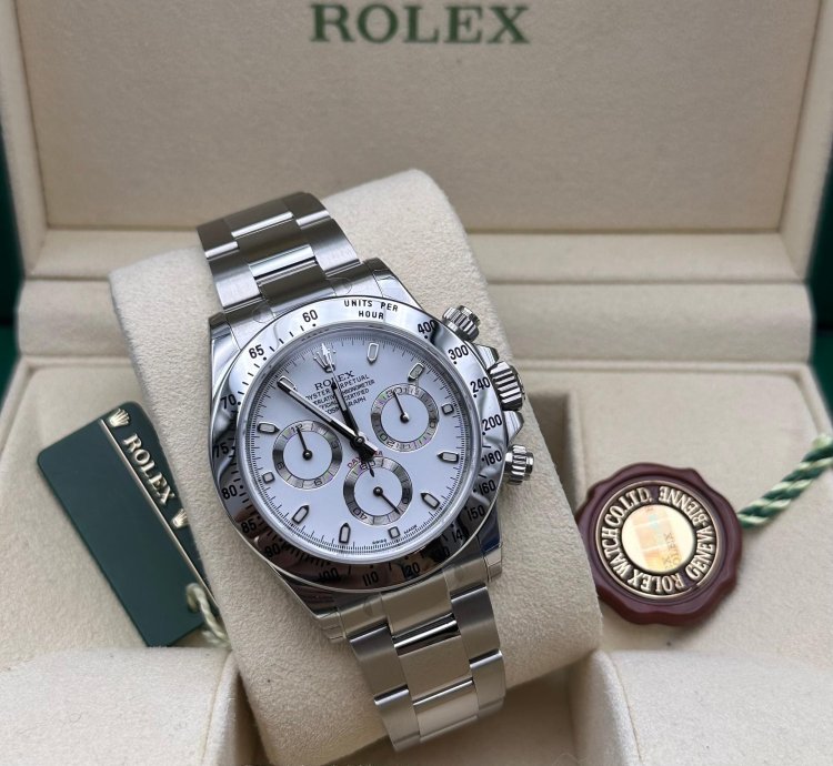 Rolex Daytona Ref 116520 - Full Stickers - Nos - Aph Dial - 2014 - Lc100 - Fullset - Chromali