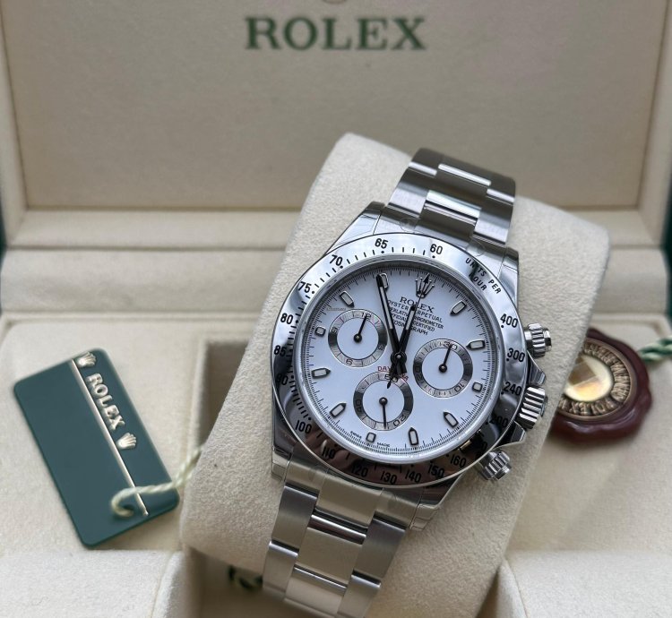 Rolex Daytona Ref 116520 - Full Stickers - Nos - Aph Dial - 2014 - Lc100 - Fullset - Chromali