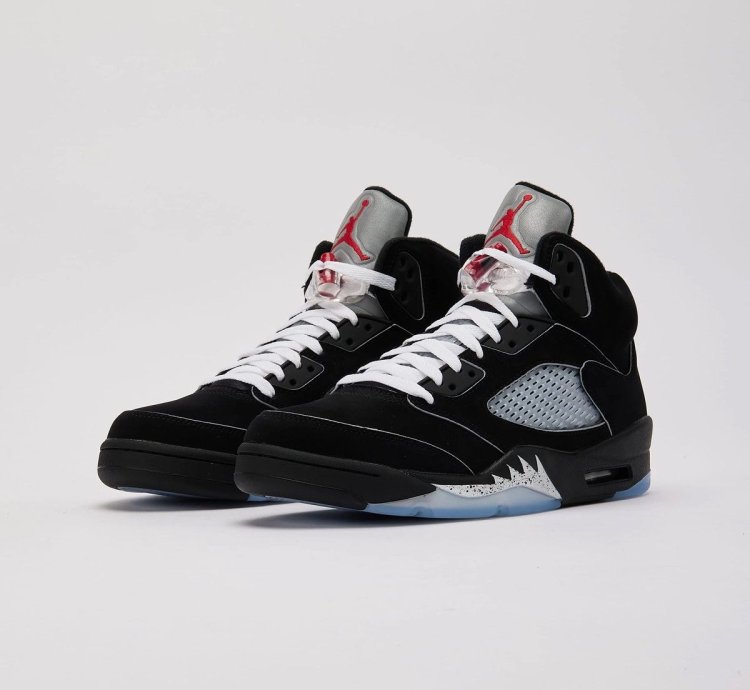 Jordan 5 Retro Og Black Metallic Reimagined Gs Hf3976-001