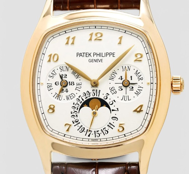 Patek Philippe Perpetual Calendar 5940j 18k Yellow Gold Cushion Case