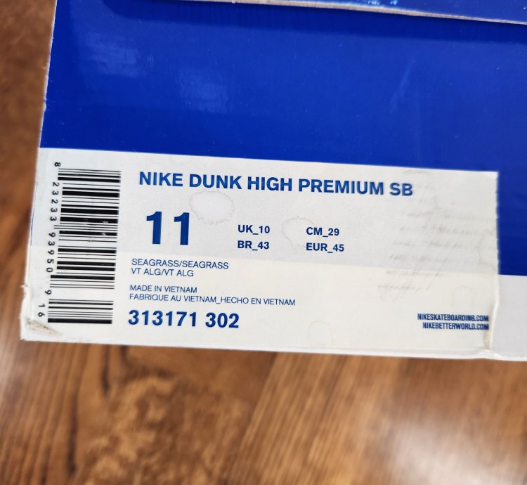 313171-302 Nike Sb Dunk High Statue Of Liberty